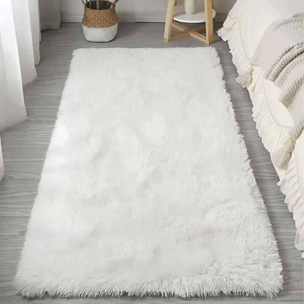 Dywan Plusz Mięciutki Shaggy Gęsty Włochacz Duży Puchaty do Salonu 120x80cm 12