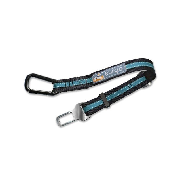 Kurgo - Direct to Seatbelt Tether, Blue - (81314601965)