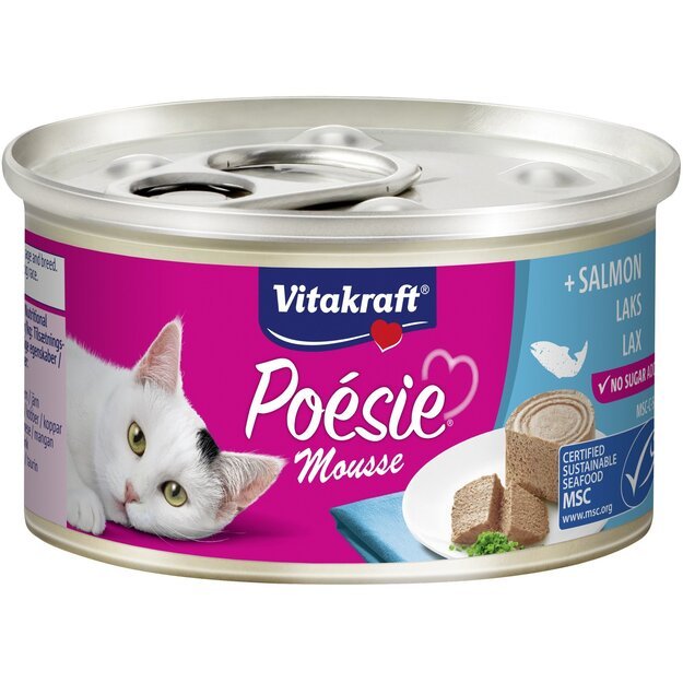 Vitakraft - Poésie Mousse Salmon 85gr - (31544)