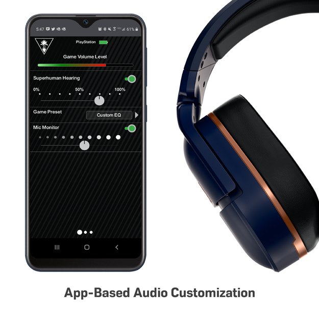 Turtle Beach Stealth 700P GEN2 MAX Cobalt Blue Wireless Headset 3