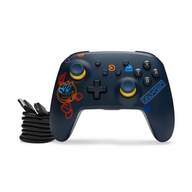 PowerA Enhanced Wireless Controller for Nintendo Switch with Lumectra – PAC-MAN Neon Arcade 11