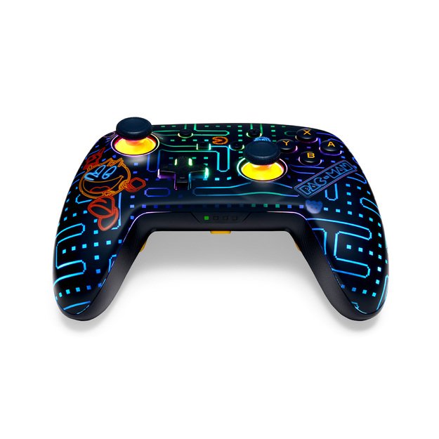 PowerA Enhanced Wireless Controller for Nintendo Switch with Lumectra – PAC-MAN Neon Arcade 15