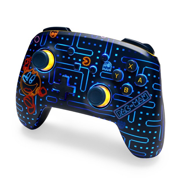 PowerA Enhanced Wireless Controller for Nintendo Switch with Lumectra – PAC-MAN Neon Arcade 17