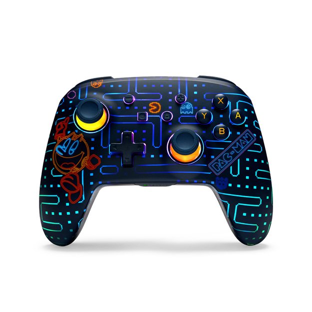 PowerA Enhanced Wireless Controller for Nintendo Switch with Lumectra – PAC-MAN Neon Arcade 3