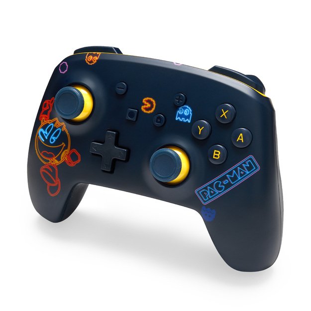 PowerA Enhanced Wireless Controller for Nintendo Switch with Lumectra – PAC-MAN Neon Arcade 4