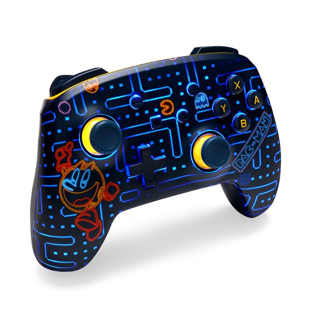 PowerA Enhanced Wireless Controller for Nintendo Switch with Lumectra – PAC-MAN Neon Arcade 5