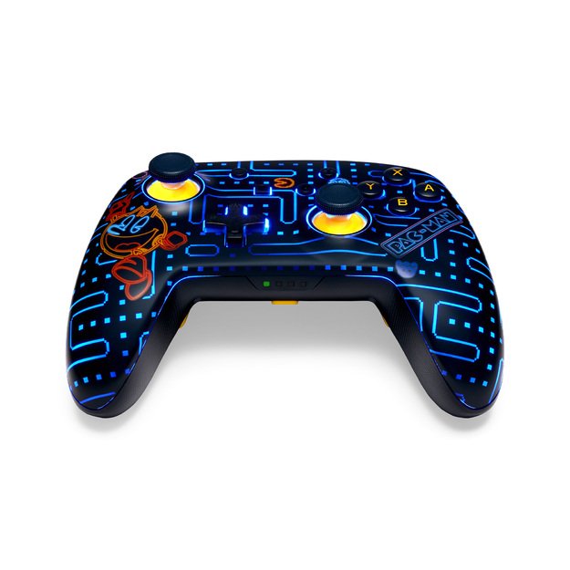 PowerA Enhanced Wireless Controller for Nintendo Switch with Lumectra – PAC-MAN Neon Arcade 9
