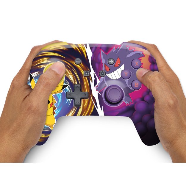 PowerA Enhanced Wireless Controller for Nintendo Switch - Pikachu vs. Gengar 1