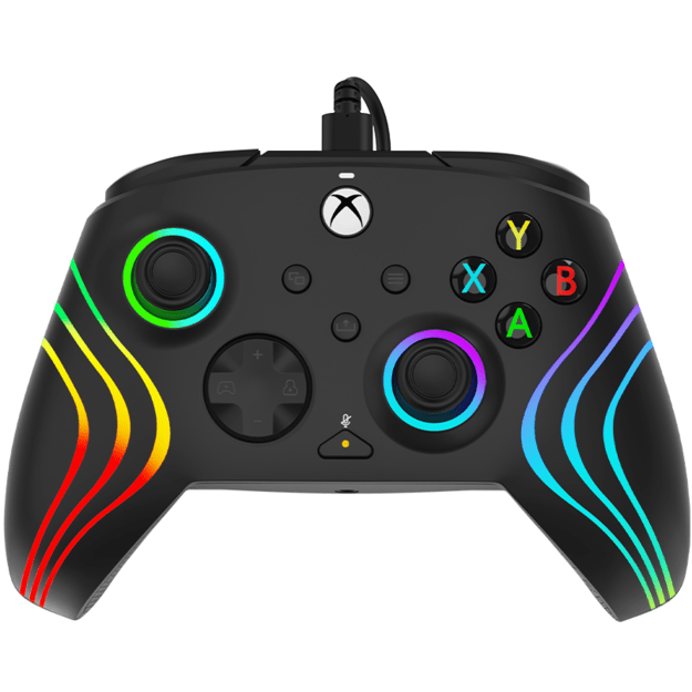 PDP Afterglow Wave Wired Controller Black Licenced 1
