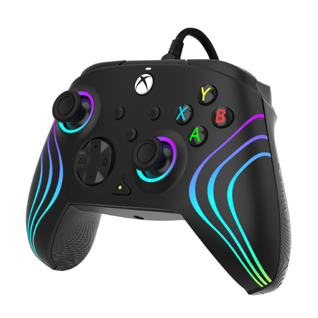 PDP Afterglow Wave Wired Controller Black Licenced 2