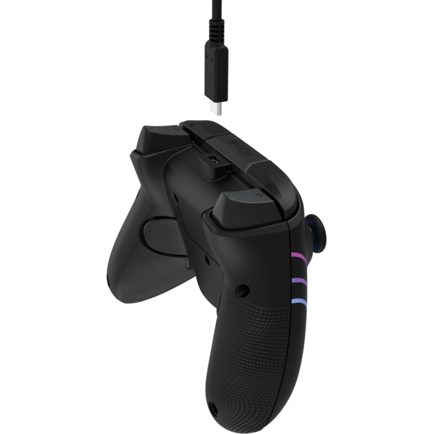 PDP Afterglow Wave Wired Controller Black Licenced 6