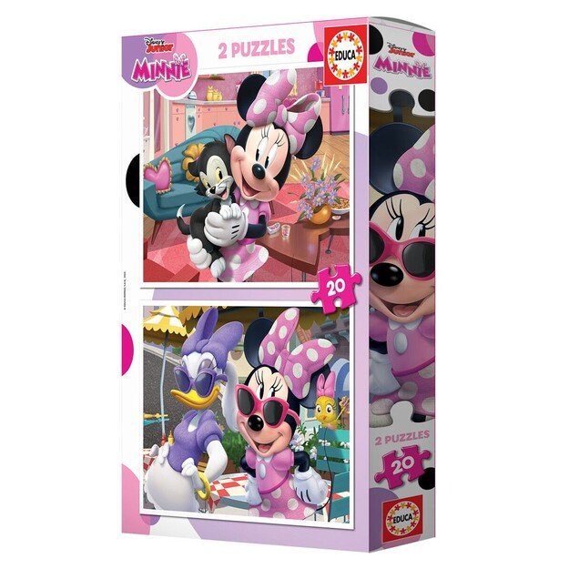 Educa - Puzzle - 2x20 Minnie (80-19297) 2
