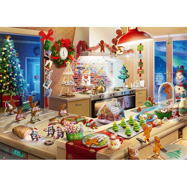 Ravensburger - Puzzle Merry Mischief 1000p (12000718) 1