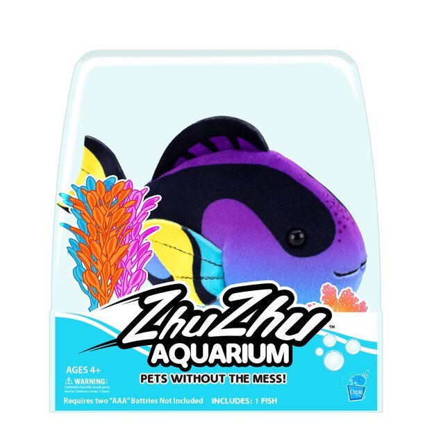 Zhu Zhu - Fish - Blue/Purple Tang (Z1000)