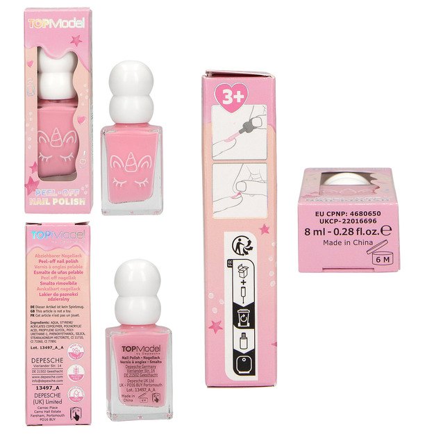 Topmodel - Nail Polish BEAUTY and ME - Coral, Light Pink, Pink, Red 3