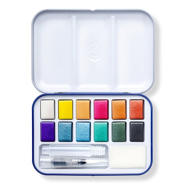 Staedtler - Metallic Watercolours (888MM12-C) 5