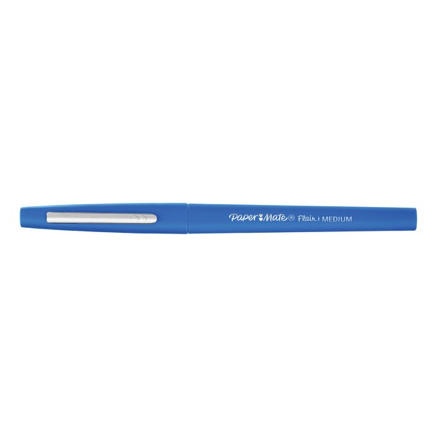 Paper Mate - Flair Felt Tip Pens - Blue - 5 Count 3