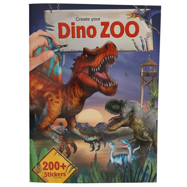 Dino World - Coloringbook Create Your DINO ZOO (413606)