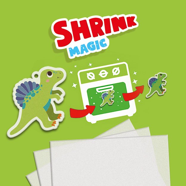 SES Creative - Shrink Foil - Dinosaur Keychains - (S14294) 3