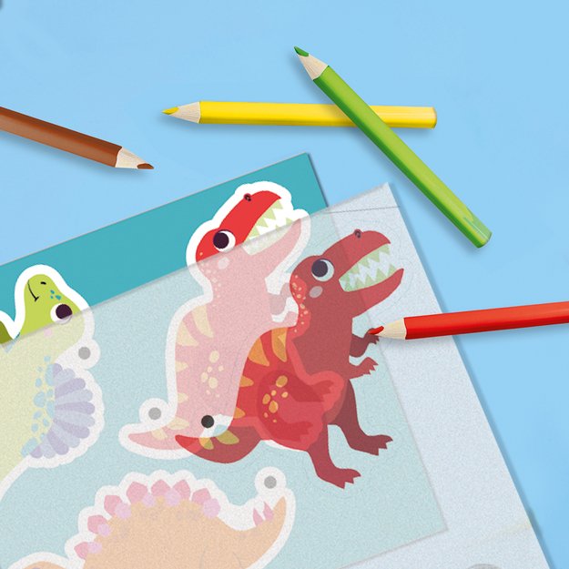 SES Creative - Shrink Foil - Dinosaur Keychains - (S14294) 4