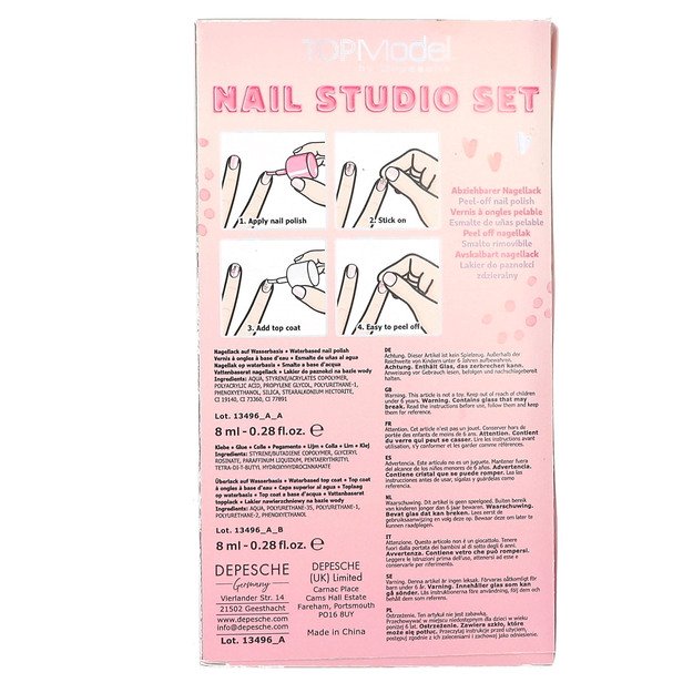 Topmodel - TOPModel Nail Studio Set BEAUTY and ME - (0413496) 1