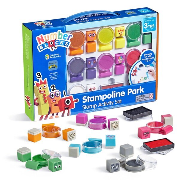 Learning Resources – Numberblocks – Activity Set with Stamps (HM94563-SCA)