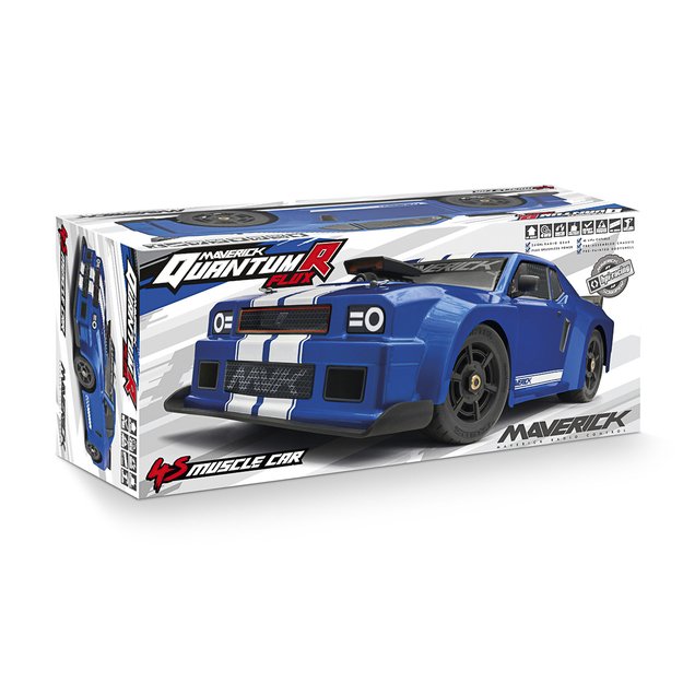 Maverick - QuantumR Flux 4S 1/8 4WD Muscle Car - Blue (150310) 3
