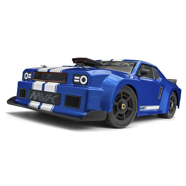 Maverick - QuantumR Flux 4S 1/8 4WD Muscle Car - Blue (150310) 4