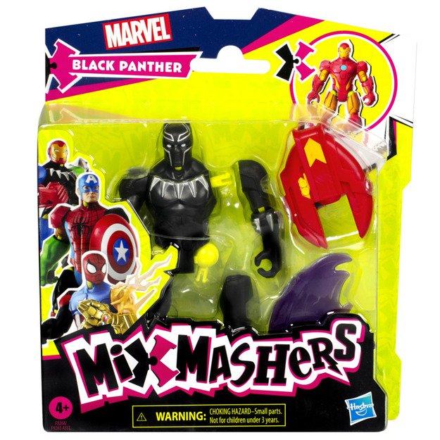 Avengers - Mix Mashers Marvel Black Panther Action Figure (F9268) 4