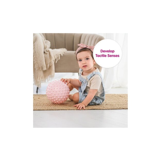 Edushape - Sensory Ball - 18 Cm - Light Pink - Without air (E705176Dpi) 3