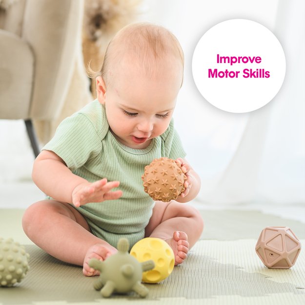 Edushape - Sensory balls - 6-pack (E705200bc) 4