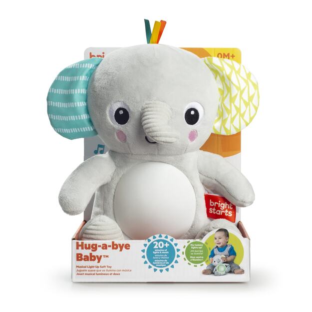Bright Starts - Hug-a-bye Baby Musical Light Up Soft Toy​ (12498) 2