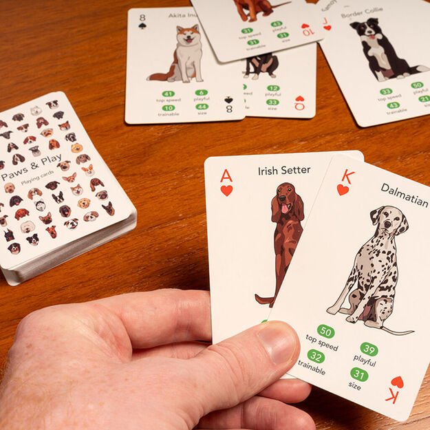 Kikkerland - Paws & Play Playing Cards - (GG274) 2