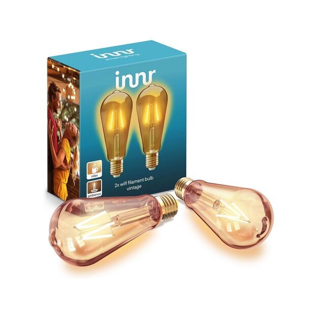 Innr - Vintage Filament 2pack E27 - WiFi 1