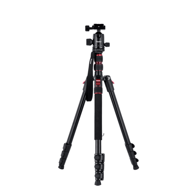 Rollei - Compact Traveler No. 2 Tripod - Aluminium - 43.5 cm Pack Size, 44 cm Min Height, 180 cm Max Height 5