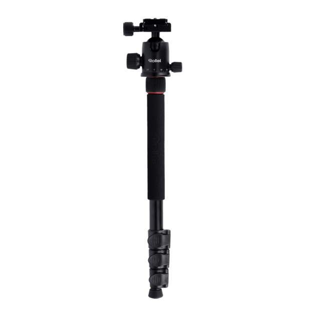 Rollei - Compact Traveler No. 2 Tripod - Aluminium - 43.5 cm Pack Size, 44 cm Min Height, 180 cm Max Height 7
