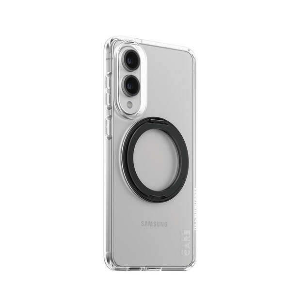 CARE by PanzerGlass - Feature Case Transparent m. Sort Kickstand & Qi Compatible Samsung S25 Edge 2