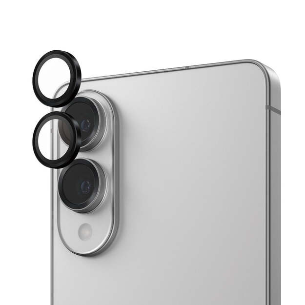 PanzerGlass - Hoops Black Camera Lens Protector Samsung S25 Edge 2