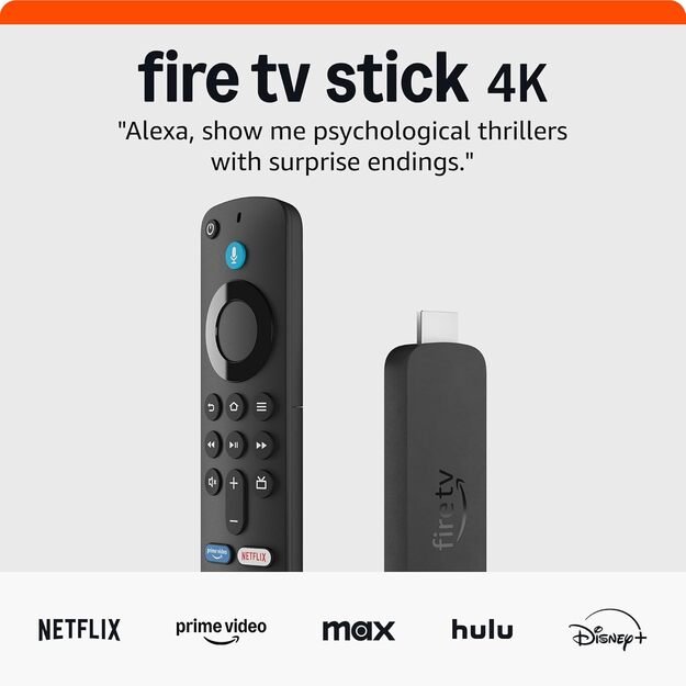 Amazon - Fire TV Stick 4K (2nd Gen) 2023 2