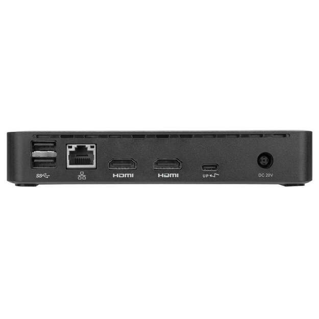 Targus - Universal DisplayLink USB-C® Dual 4K HDMI Docking Station with 65 W Power Delivery 10