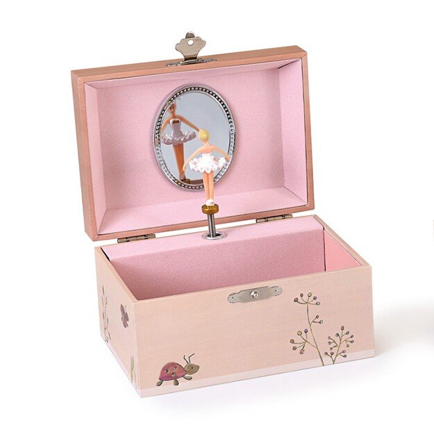 Egmont Toys - Musical Jewelry Box Ladybug - Pink - 15 x 10 x 9 cm