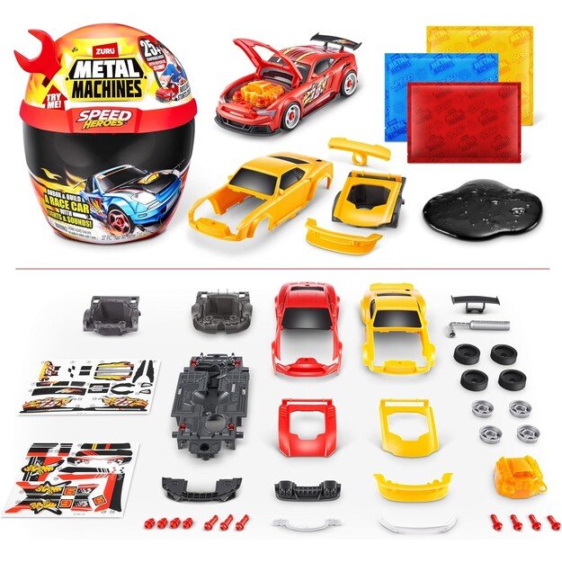 Metal Machines - Speed Hero Helmet Playset (67125) 1