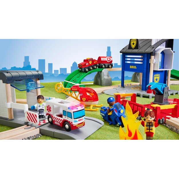 BRIO - Rescue Team Train Set - (36025) 2