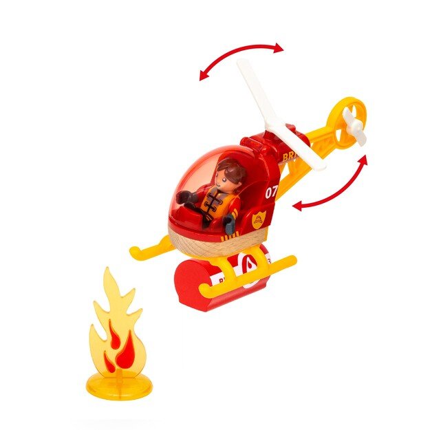 BRIO - Rescue Team Train Set - (36025) 4