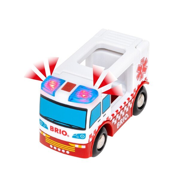 BRIO - Rescue Team Train Set - (36025) 6