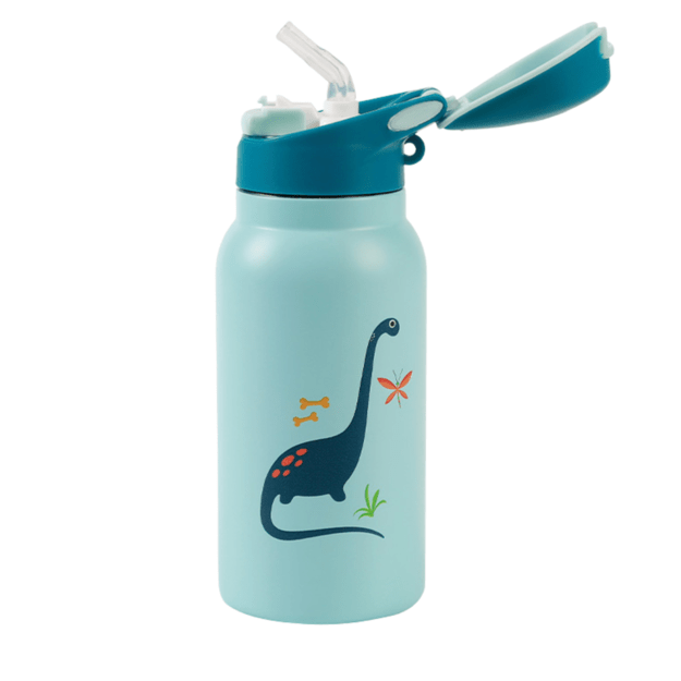 I-Drink - Thermal Bottle - 350 ml - DINO Kids with foldable cap (ID0511) 1