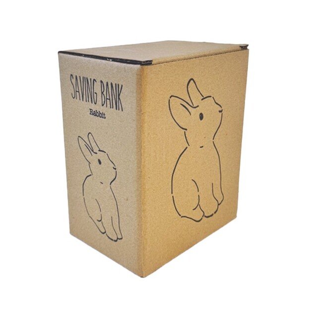 Heico - Saving Bank Rabbit - White - 11 cm
