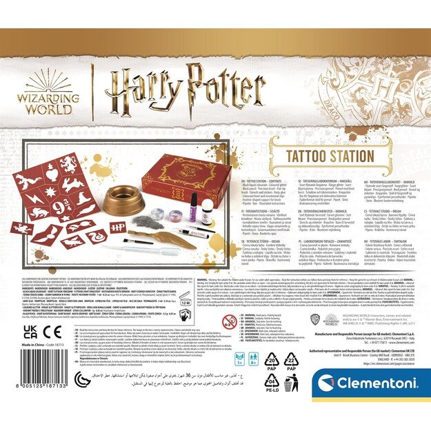 Clementoni - Harry Potter - Custom Tattoo Kit (18713) 1