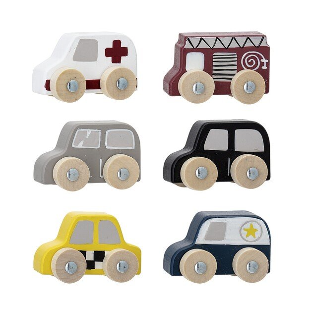 Bloomingville MINI - Avin Toy Car, Grey, FSC®100%, MDF - (82045931) 4