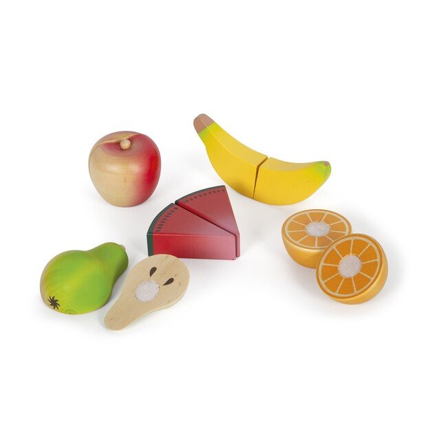 Small Foot - Fresh Fruit and Vegetable Cutting Set - (I-SF12563) 2